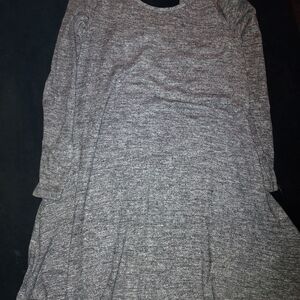 Entro Heather Gray Knit Top